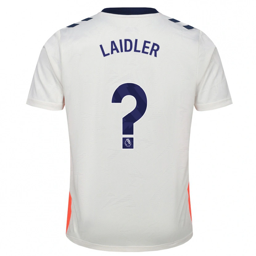 Danxen Herren Harri Laidler #0 Weiß Orange Königsblau Auswärtstrikot Trikot 2026/27 T-Shirt