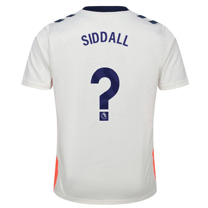 Danxen Herren Rylie Siddall #0 Weiß Orange Königsblau Auswärtstrikot Trikot 2026/27 T-Shirt