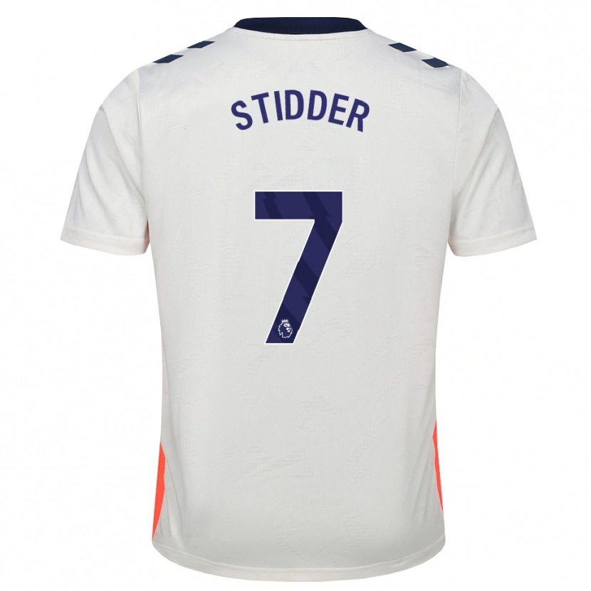 Danxen Herren Joshua Stidder #7 Weiß Orange Königsblau Auswärtstrikot Trikot 2026/27 T-Shirt