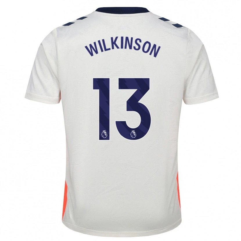 Danxen Herren Mitchell Wilkinson #13 Weiß Orange Königsblau Auswärtstrikot Trikot 2026/27 T-Shirt