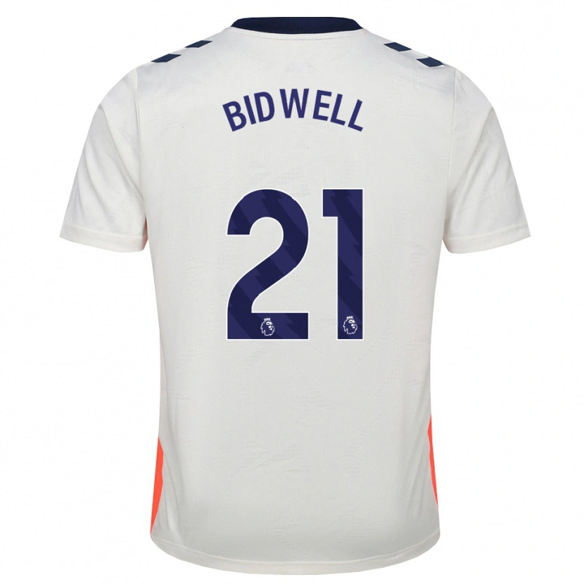 Danxen Herren Jake Bidwell #21 Weiß Orange Königsblau Auswärtstrikot Trikot 2026/27 T-Shirt