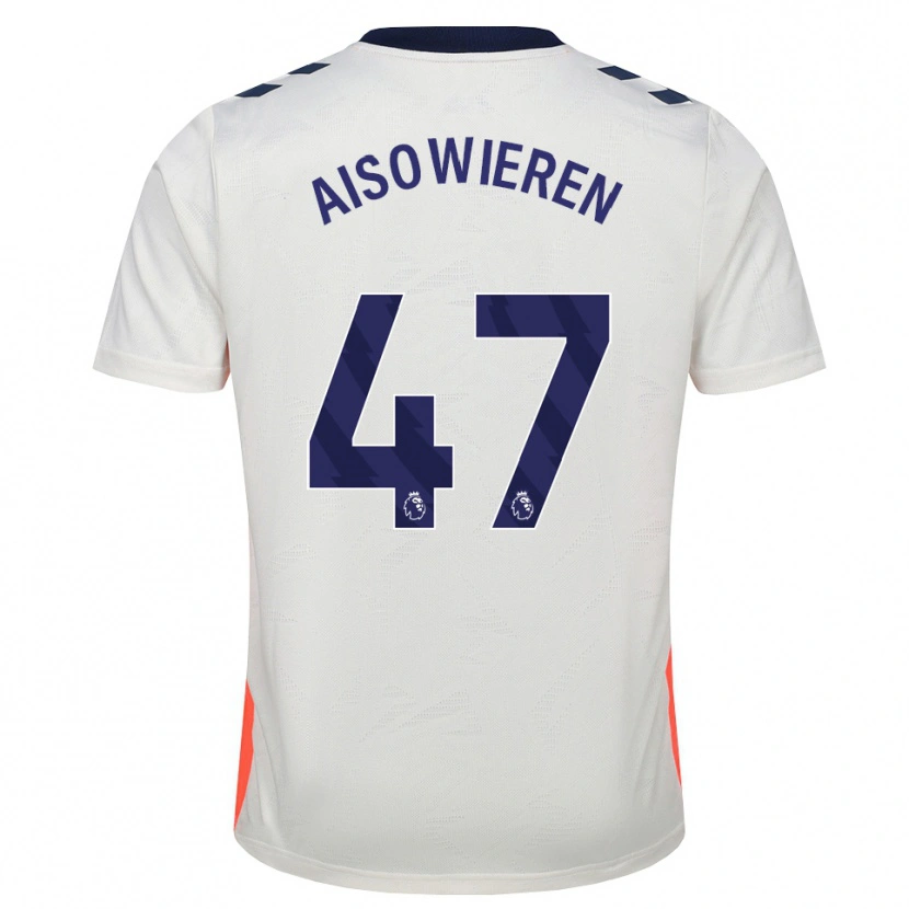 Danxen Herren Evan Eghosa Aisowieren #47 Weiß Orange Königsblau Auswärtstrikot Trikot 2026/27 T-Shirt