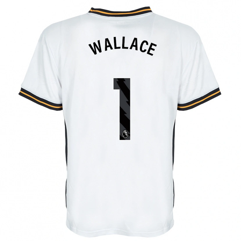 Danxen Herren Abbi Wallace #1 Weiß Orange Schwarz Auswärtstrikot Trikot 2026/27 T-Shirt