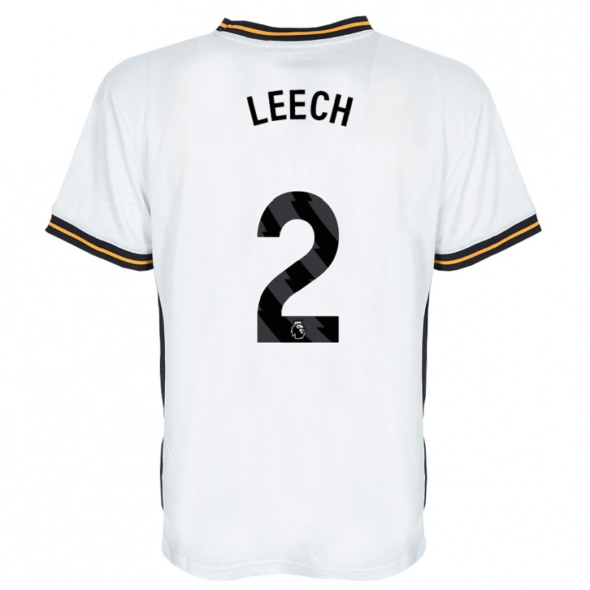 Danxen Herren Rory Leech #2 Weiß Orange Schwarz Auswärtstrikot Trikot 2026/27 T-Shirt