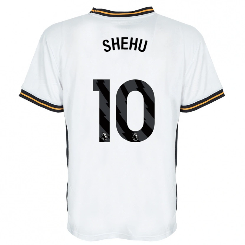 Danxen Herren Aidon Shehu #10 Weiß Orange Schwarz Auswärtstrikot Trikot 2026/27 T-Shirt