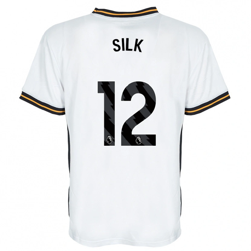 Danxen Herren Reuben Silk #12 Weiß Orange Schwarz Auswärtstrikot Trikot 2026/27 T-Shirt