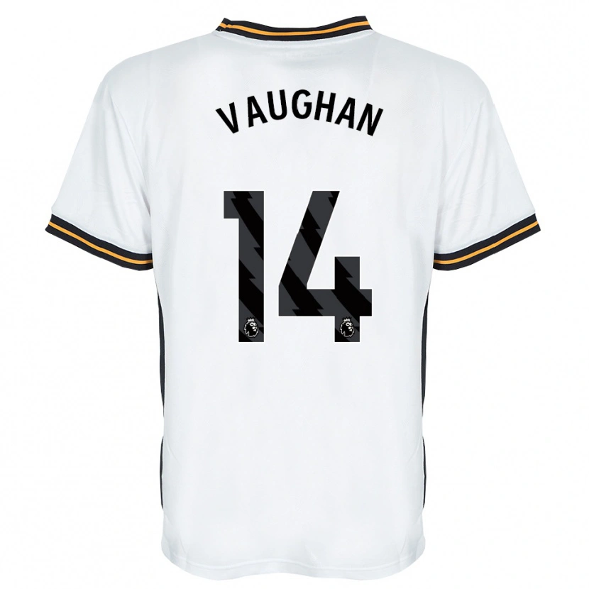 Danxen Herren Harry Vaughan #14 Weiß Orange Schwarz Auswärtstrikot Trikot 2026/27 T-Shirt