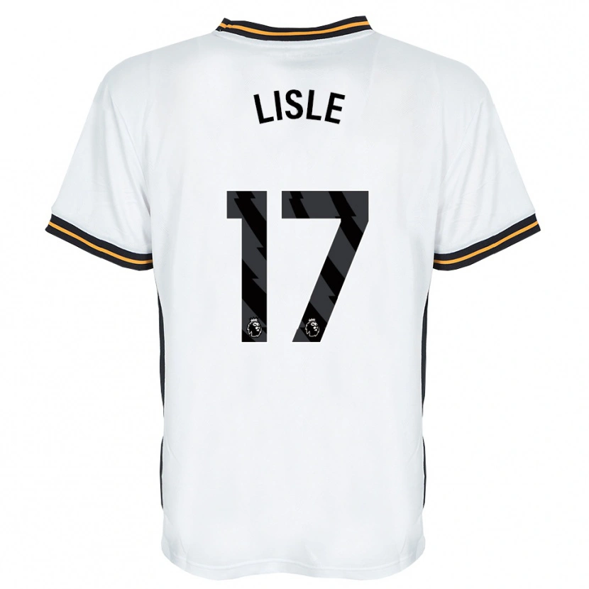 Danxen Herren Mary Lisle #17 Weiß Orange Schwarz Auswärtstrikot Trikot 2026/27 T-Shirt