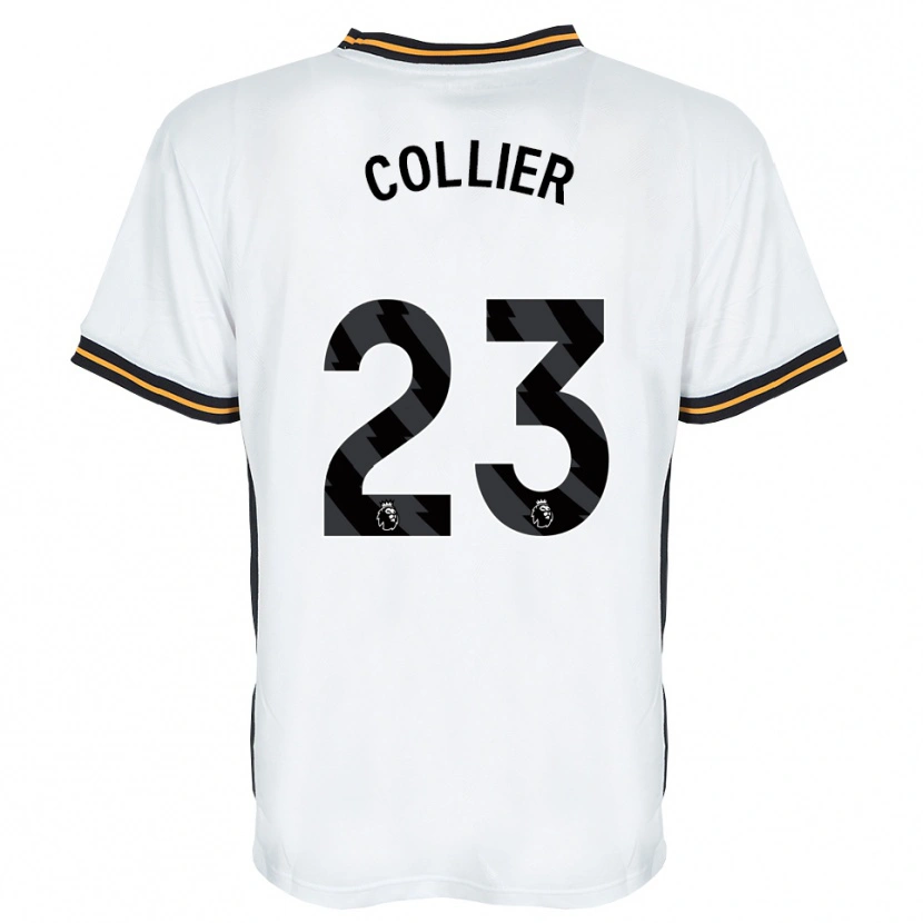 Danxen Herren Holly Johnson-Collier #23 Weiß Orange Schwarz Auswärtstrikot Trikot 2026/27 T-Shirt