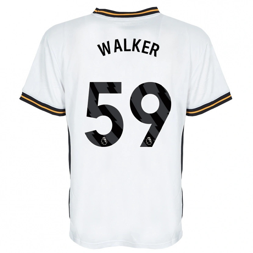 Danxen Herren Coist Walker #59 Weiß Orange Schwarz Auswärtstrikot Trikot 2026/27 T-Shirt