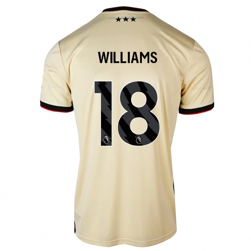Danxen Herren Brandon Williams #18 Zitronen-Chiffon Schwarz Rot Auswärtstrikot Trikot 2026/27 T-Shirt