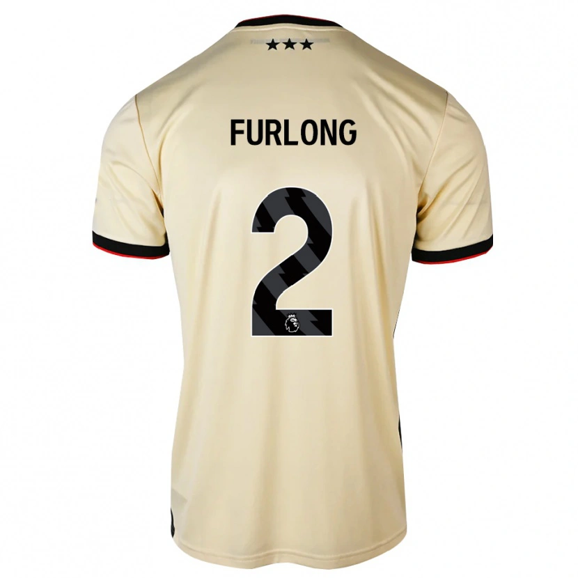 Danxen Herren Darnell Furlong #2 Zitronen-Chiffon Schwarz Rot Auswärtstrikot Trikot 2026/27 T-Shirt