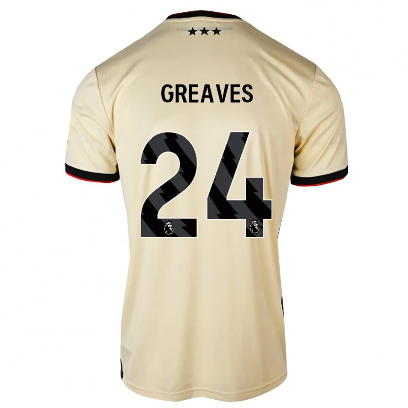 Danxen Herren Jacob Greaves #24 Zitronen-Chiffon Schwarz Rot Auswärtstrikot Trikot 2026/27 T-Shirt