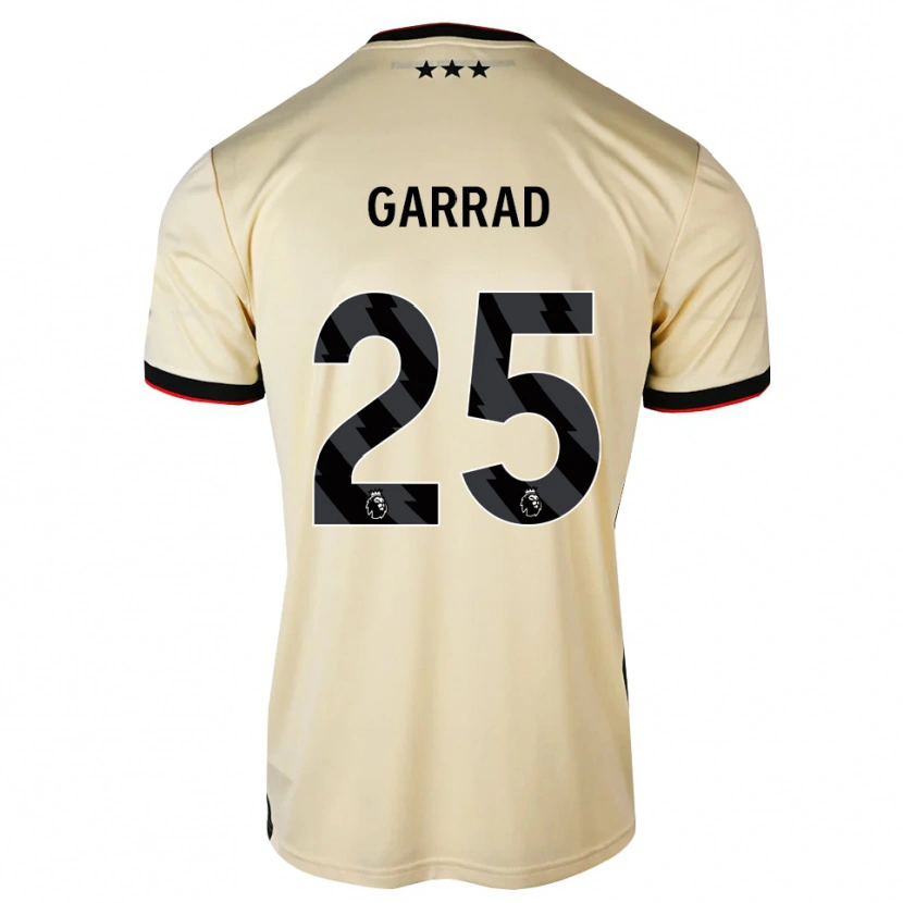 Danxen Herren Grace Garrad #25 Zitronen-Chiffon Schwarz Rot Auswärtstrikot Trikot 2026/27 T-Shirt