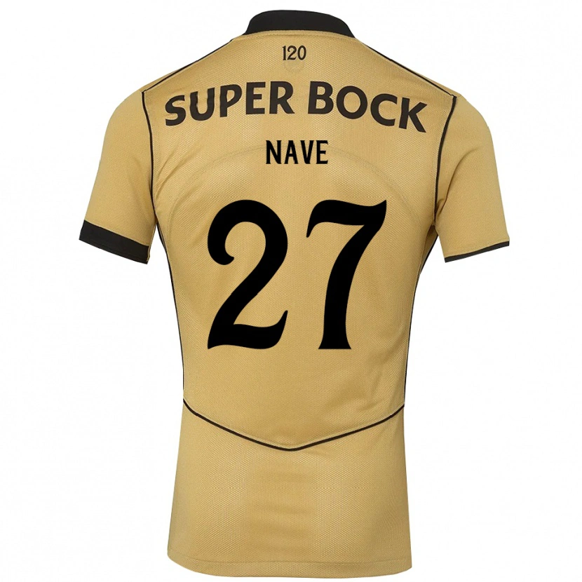 Danxen Herren Matilde Nave #27 Goldgelb Schwarz Auswärtstrikot Trikot 2026/27 T-Shirt