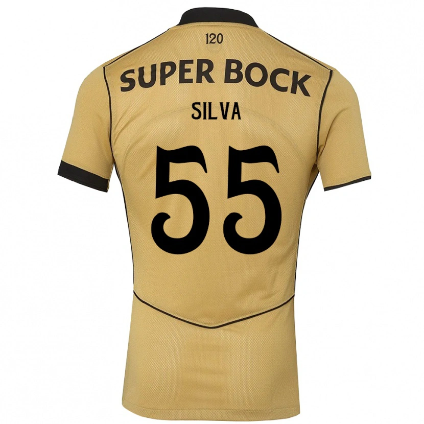 Danxen Herren José Silva #55 Goldgelb Schwarz Auswärtstrikot Trikot 2026/27 T-Shirt