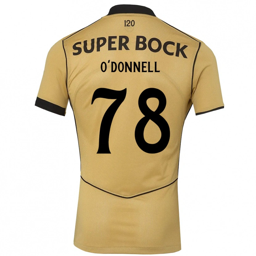 Danxen Herren Miri O'donnell #78 Goldgelb Schwarz Auswärtstrikot Trikot 2026/27 T-Shirt