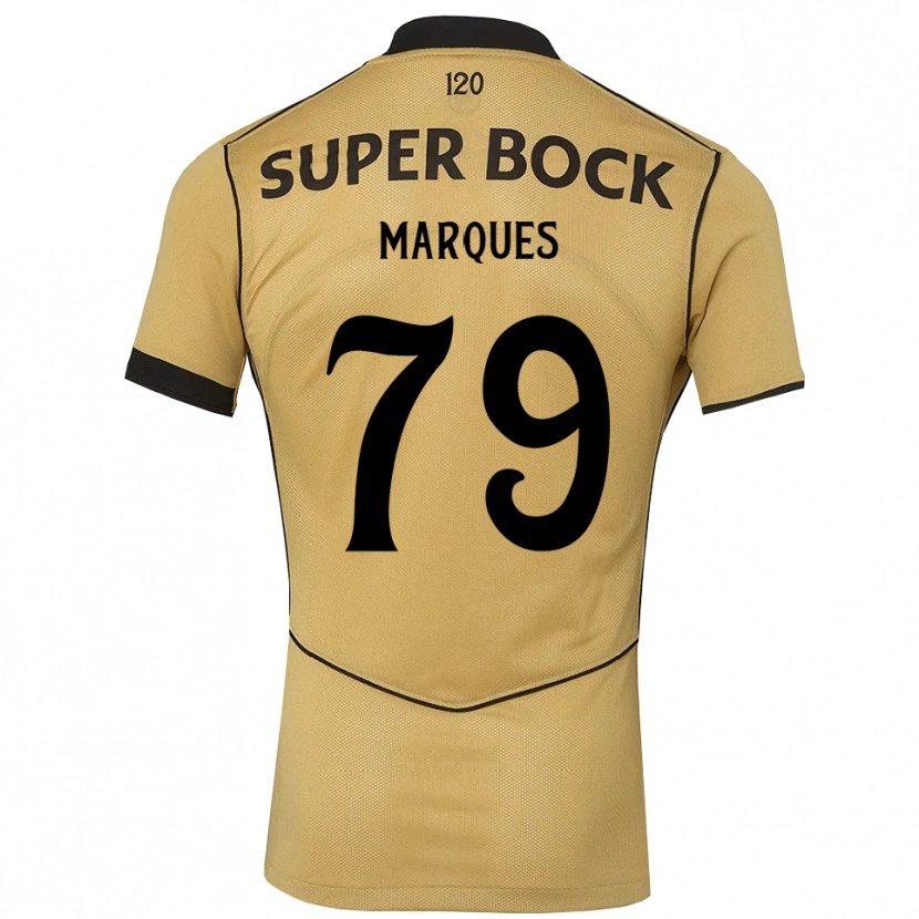Danxen Herren Rodrigo Marquês #79 Goldgelb Schwarz Auswärtstrikot Trikot 2026/27 T-Shirt