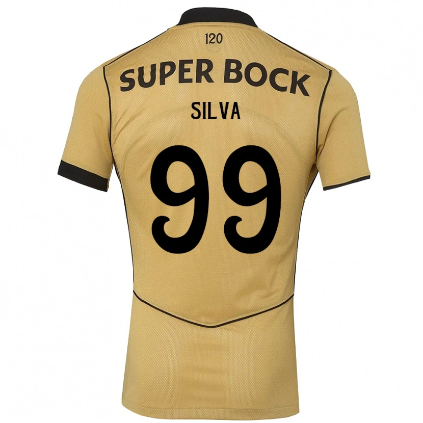 Danxen Herren Francisco Silva #99 Goldgelb Schwarz Auswärtstrikot Trikot 2026/27 T-Shirt