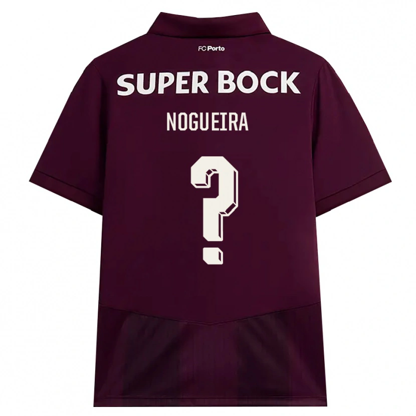Danxen Herren Duarte Nogueira #0 Burgund Weiß Auswärtstrikot Trikot 2026/27 T-Shirt