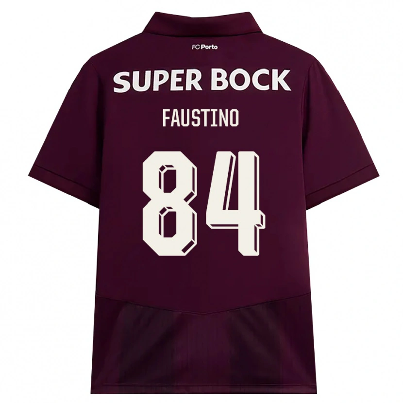 Danxen Herren Levi Faustino #84 Burgund Weiß Auswärtstrikot Trikot 2026/27 T-Shirt