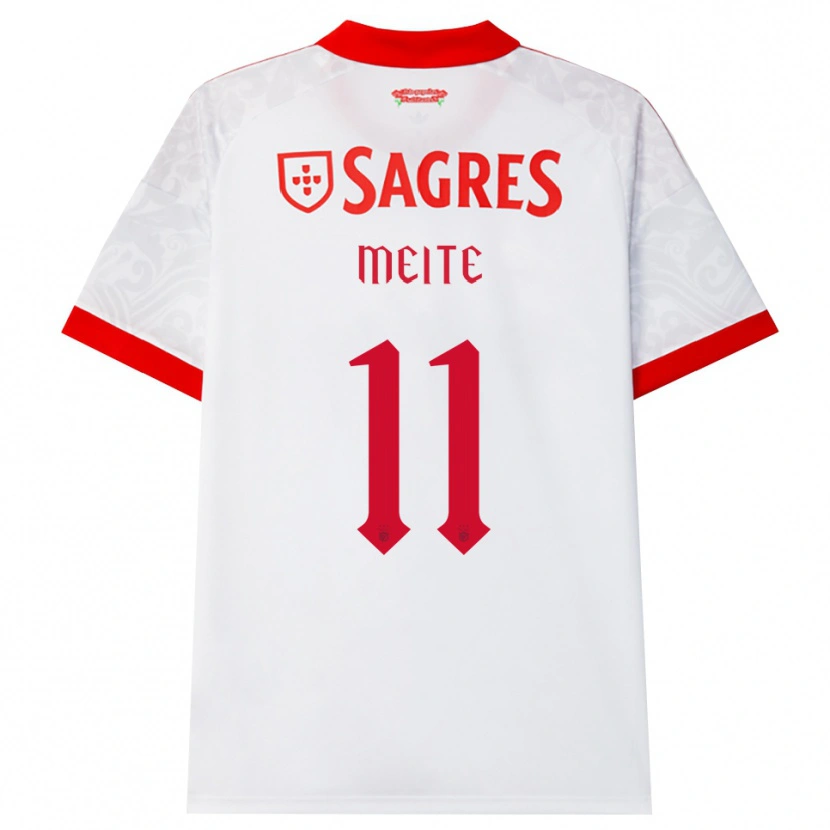 Danxen Herren Soualiho Meite #11 Weiß Rot Gelb Auswärtstrikot Trikot 2026/27 T-Shirt