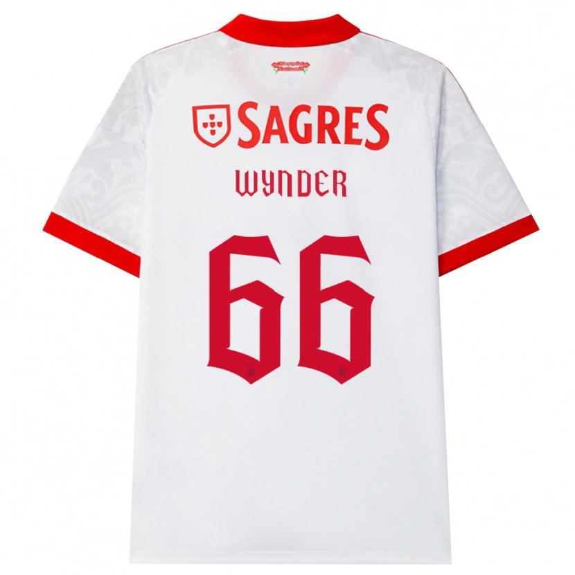 Danxen Herren Joshua Wynder #66 Weiß Rot Gelb Auswärtstrikot Trikot 2026/27 T-Shirt