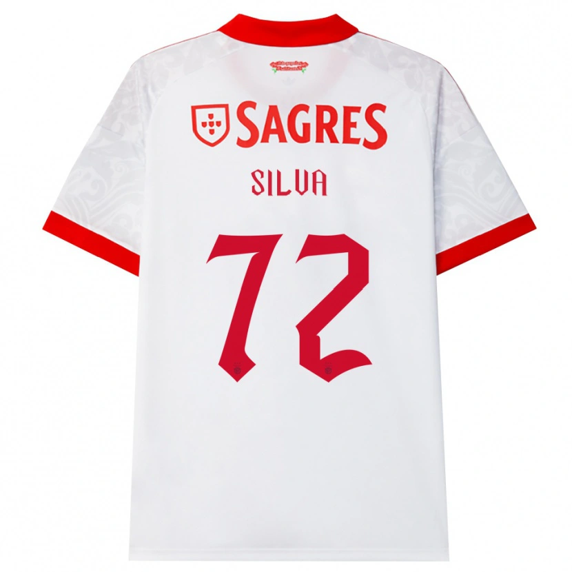 Danxen Herren Matilde Silva #72 Weiß Rot Gelb Auswärtstrikot Trikot 2026/27 T-Shirt