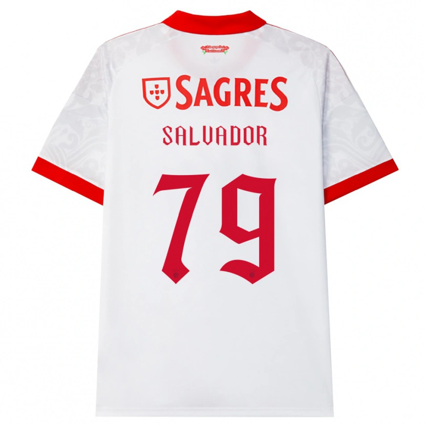 Danxen Herren Marta Salvador #79 Weiß Rot Gelb Auswärtstrikot Trikot 2026/27 T-Shirt