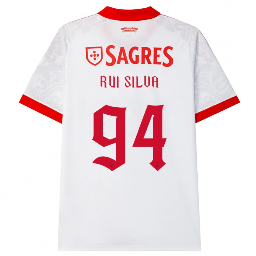 Danxen Herren Rui Silva #94 Weiß Rot Gelb Auswärtstrikot Trikot 2026/27 T-Shirt