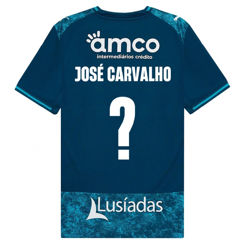 Danxen Herren José Carvalho #0 Dunkelschiefergrau Mitteltuerkis Auswärtstrikot Trikot 2026/27 T-Shirt