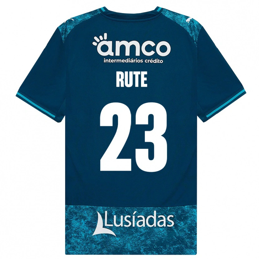 Danxen Herren Ana Rute #23 Dunkelschiefergrau Mitteltuerkis Auswärtstrikot Trikot 2026/27 T-Shirt