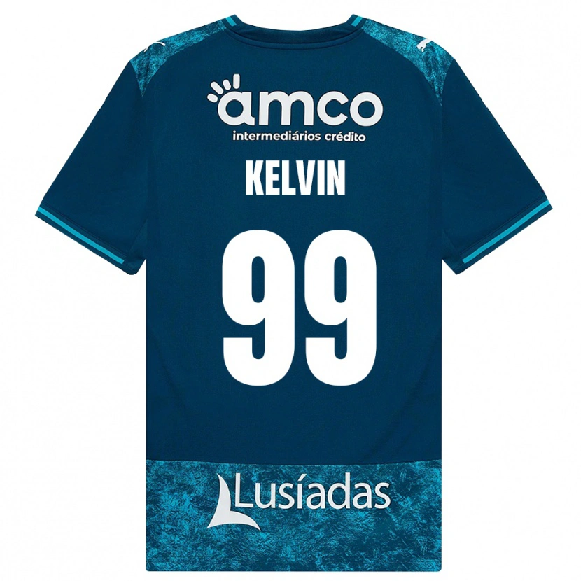 Danxen Herren Kauan Kelvin #99 Dunkelschiefergrau Mitteltuerkis Auswärtstrikot Trikot 2026/27 T-Shirt