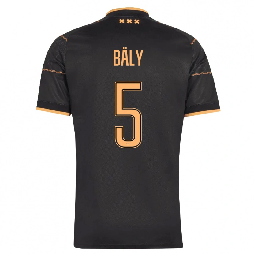 Danxen Herren Darryl Bäly #5 Schwarz Orange Auswärtstrikot Trikot 2026/27 T-Shirt