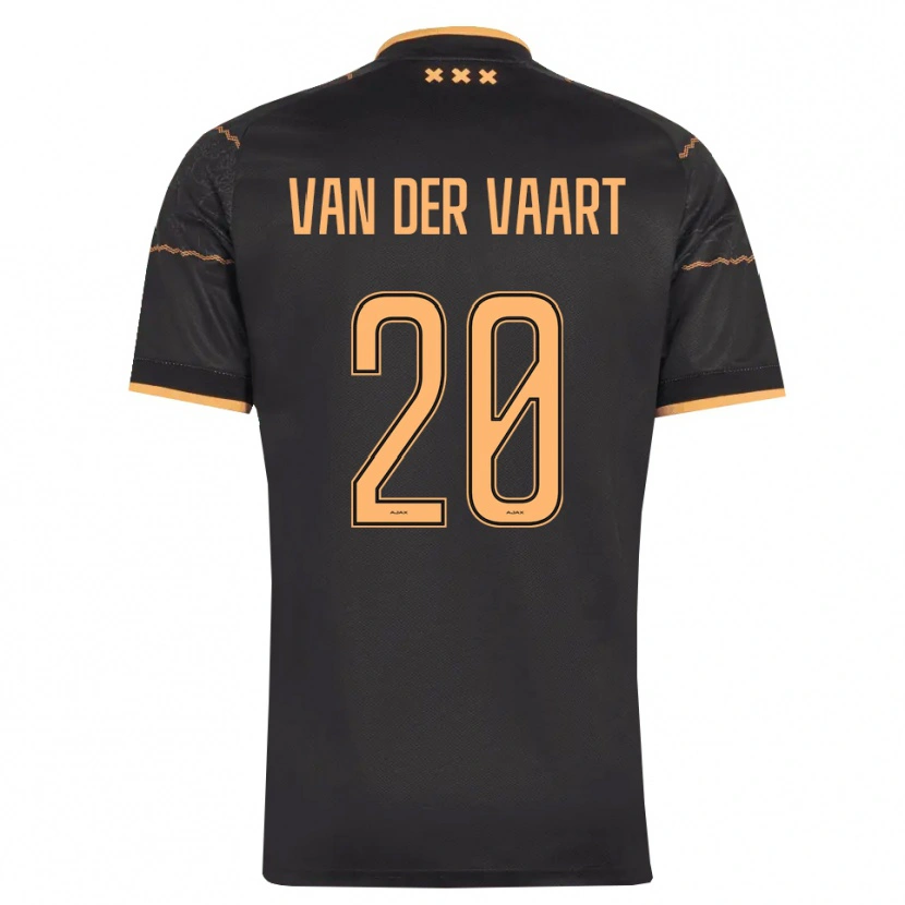 Danxen Herren Damian Van Der Vaart #20 Schwarz Orange Auswärtstrikot Trikot 2026/27 T-Shirt