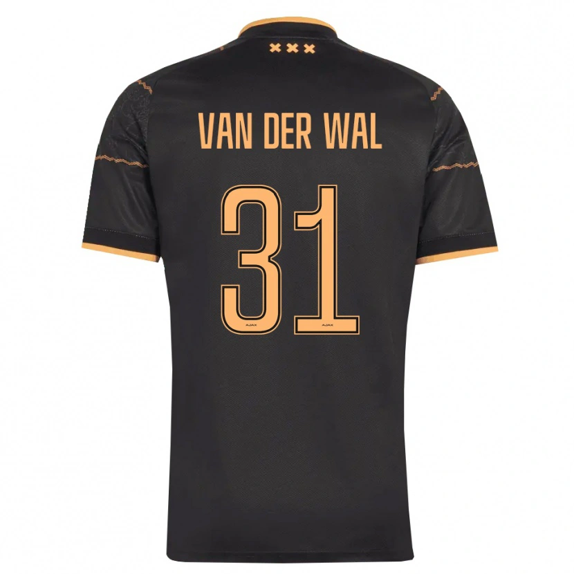 Danxen Herren Dionne Van Der Wal #31 Schwarz Orange Auswärtstrikot Trikot 2026/27 T-Shirt