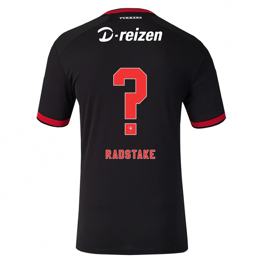 Danxen Herren Ruben Radstake #0 Rot Weiß Schwarz Auswärtstrikot Trikot 2026/27 T-Shirt