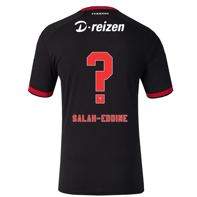 Danxen Herren Ibrahim Salah-Eddine #0 Rot Weiß Schwarz Auswärtstrikot Trikot 2026/27 T-Shirt