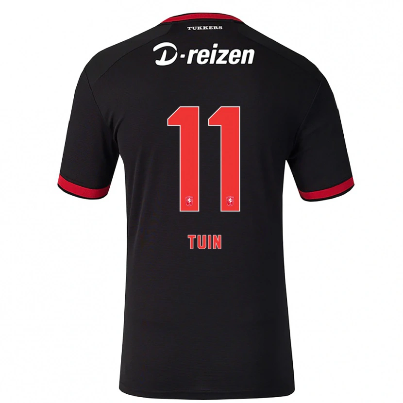 Danxen Herren Alieke Tuin #11 Rot Weiß Schwarz Auswärtstrikot Trikot 2026/27 T-Shirt