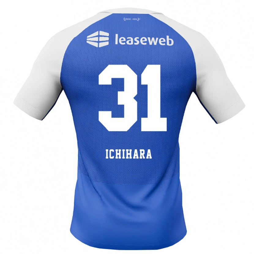 Danxen Herren Rion Ichihara #31 Himmelblau Rot Weiß Auswärtstrikot Trikot 2026/27 T-Shirt