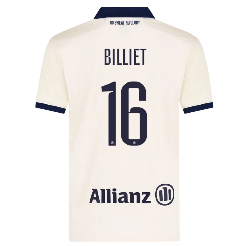 Danxen Herren Jonah Billiet #16 Beige Schwarz Auswärtstrikot Trikot 2026/27 T-Shirt