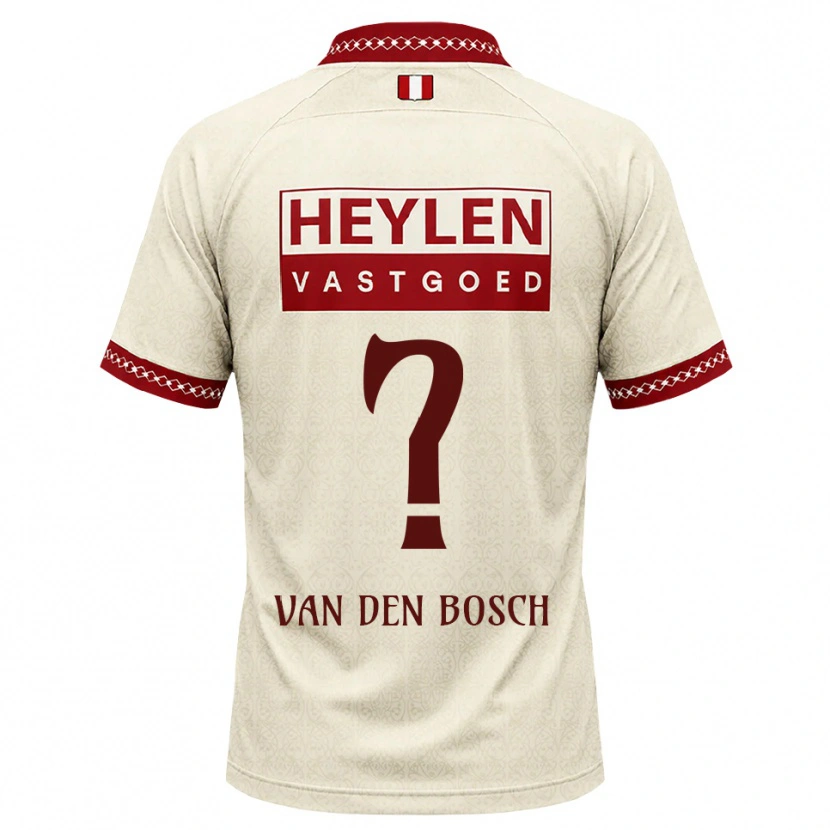 Danxen Herren Cisse Van Den Bosch #0 Beige Rot Auswärtstrikot Trikot 2026/27 T-Shirt