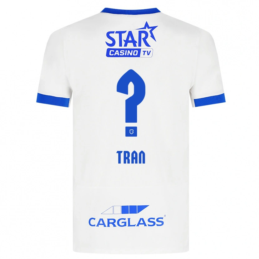 Danxen Herren Lenn-Minh Tran #0 Weiß Blau Auswärtstrikot Trikot 2026/27 T-Shirt