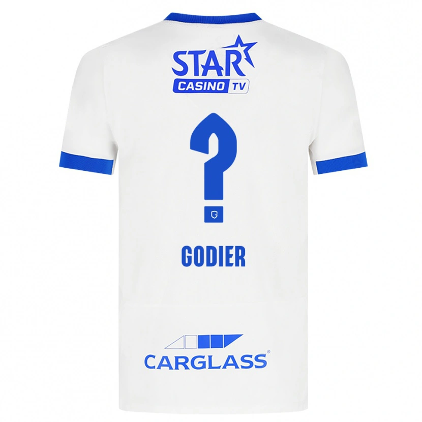 Danxen Herren Chelsea Godier #0 Weiß Blau Auswärtstrikot Trikot 2026/27 T-Shirt