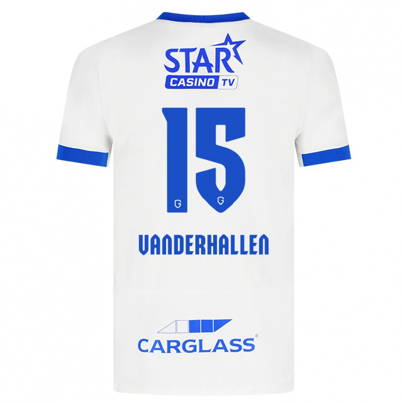Danxen Herren Yari Vanderhallen #15 Weiß Blau Auswärtstrikot Trikot 2026/27 T-Shirt