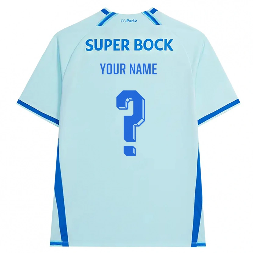 Danxen Herren Ihren Namen #0 Hellcyan Blau Ausweichtrikot Trikot 2026/27 T-Shirt