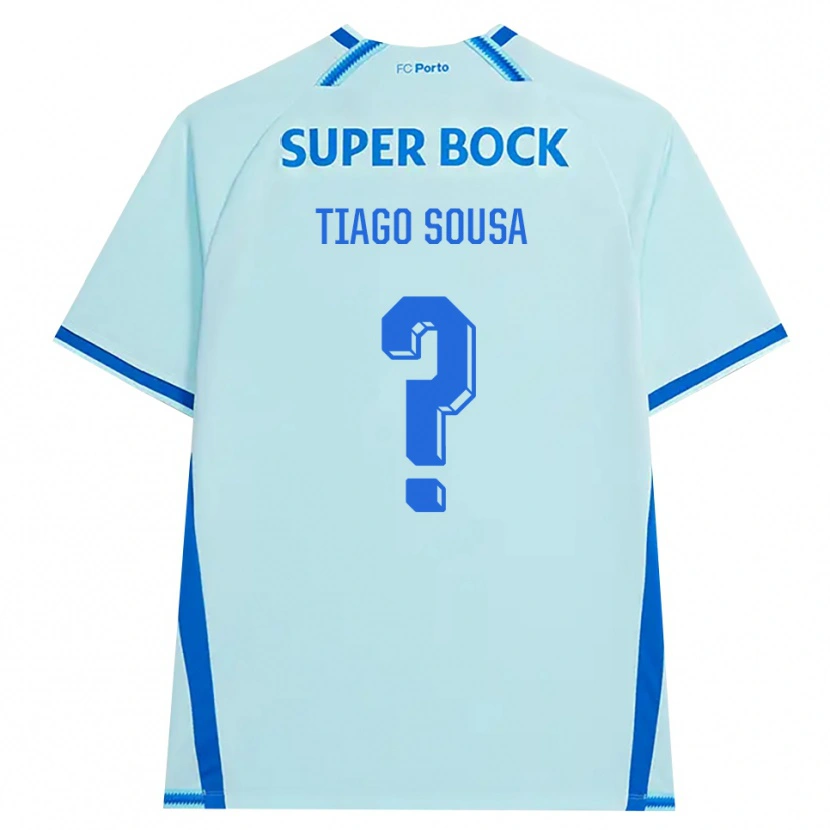 Danxen Herren Tiago Sousa #0 Hellcyan Blau Ausweichtrikot Trikot 2026/27 T-Shirt