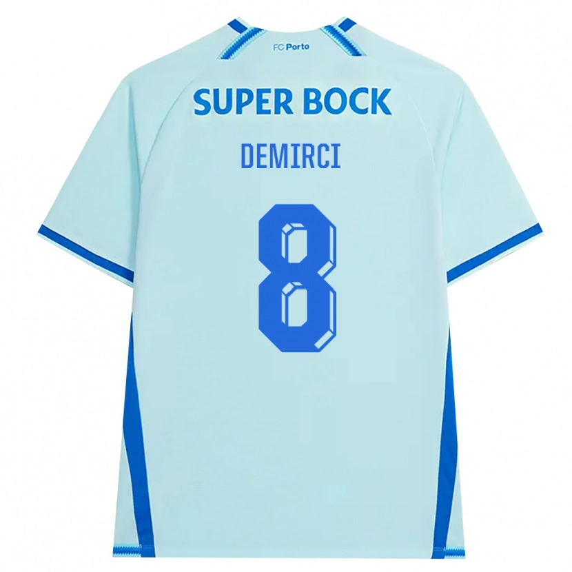 Danxen Herren Rayan Demirci #8 Hellcyan Blau Ausweichtrikot Trikot 2026/27 T-Shirt