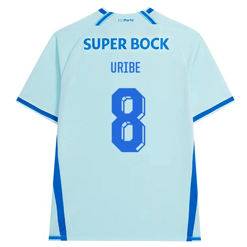 Danxen Herren Mateus Uribe #8 Hellcyan Blau Ausweichtrikot Trikot 2026/27 T-Shirt