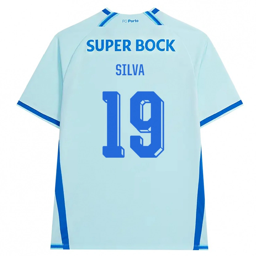 Danxen Herren André Silva #19 Hellcyan Blau Ausweichtrikot Trikot 2026/27 T-Shirt
